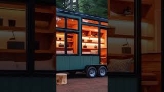 Ultimate MINIMALIST Tiny Home on WHEELS You HAVE to SEE 2 minimalism tinyhome [upl. by Yrakaz]