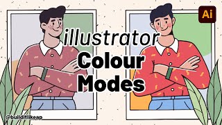 RGB vs CMYK Explained Illustrator Colour modes [upl. by Andria997]