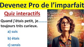 Maîtrisez lImparfait  Rappel Exercices pratiques et Quiz Interactifs [upl. by Elmer]