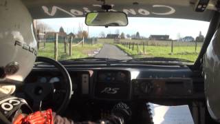 Rallysprint van Moorslede 2012 KP4 onboard Gunther Monnens  Frederic Vandenbulcke [upl. by Duster]