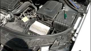 Stock air filter Audi A3 [upl. by Eleph]