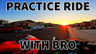 Practice Ride with Bro [upl. by Tawney]