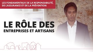 Le rôle des entreprises et artisans [upl. by Terrijo]