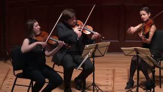 Castalian Quartet Haydn String Quartet in D Op76 No2 Live at Wigmore Hall [upl. by Ahsatak]