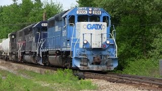 HD Pan Am Railways action at PlaistowNH Late May 2013 [upl. by Tlok]