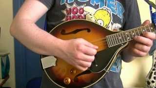 Christy Moore quotSpancil Hillquot 1972 mandolin cover [upl. by Yenreit]