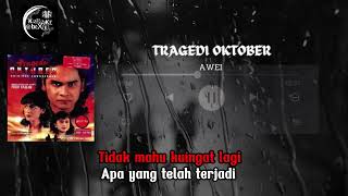 AWIE Tragedi Oktober  Karaoke   Minus One   No Vocal [upl. by Ploch]