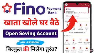 fino payment bank account opening 2024  fino bank account opening online mobile [upl. by Aicek720]