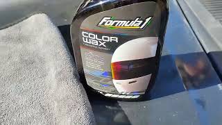 formula 1 black ceramic color wax test on black Ford explorer [upl. by Enirhtak]