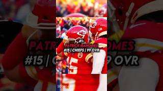 The Top 8 Quarterbacks In Madden 25 maddens musicgenre madden25 football subscribe shorts [upl. by Eldreeda]