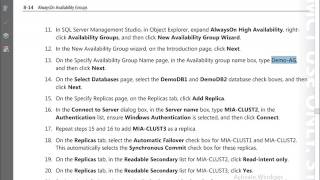 10 availability group Install Demo in SQL Server [upl. by Atikihc]