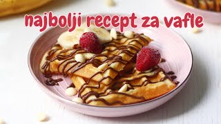 Najbolji recept za vafle  bakin kolač  galete [upl. by Henig882]