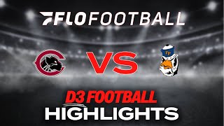 Highlights Chapman vs PomonaPitzer Football  2024 SCIAC Championship [upl. by Yendroc685]