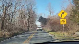 Driving from Clarksburg Premium Outlets in Montgomery County Maryland to Towson Maryland and back [upl. by Embry]