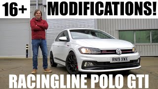 BETTER THAN A GOLF GTI RACINGLINES VW POLO GTI WITH 16 MODIFICATIONS [upl. by Watters]