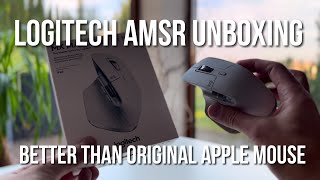 I bought Logitech MX Master 3S for Mac Studio Unboxing AMSR [upl. by Gaige]