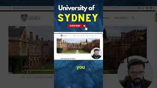 The University of Sydney Australia  Admission Requirements and Fee  usyd [upl. by Samford]