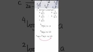 trik mencari nilai log dengan identitas logaritma maths logarithm mathstricks logaritma [upl. by Aihsital]