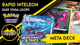 Rapid Strike Inteleon VMAX Deck With Galarian Moltres Is Now Popular Pokemon TCG [upl. by Utir547]