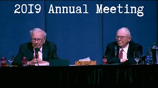 2019 Berkshire Hathaway Annual Meeting Full Version [upl. by Perrie]