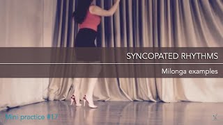 Syncopated rhythm  Mini practice 17 [upl. by Tiga851]