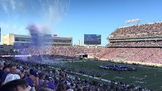 Kansas State Football Team Entrance  2024 Season Opener [upl. by Ianej]