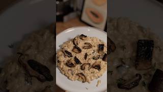 🍄‍🟫 PilzRisotto mit gerösteten Shiitake und Champions mushroom creamy risotto [upl. by Akirdnas247]