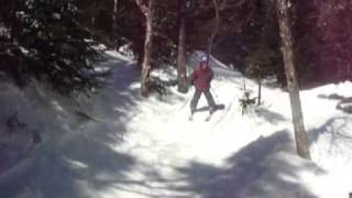 Mackenzie in Mack amp Cheese Glades at Stowe Mountain Resort [upl. by Buatti253]