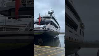 Lifting 60m SUPERYACHT Come Together [upl. by Stempien259]