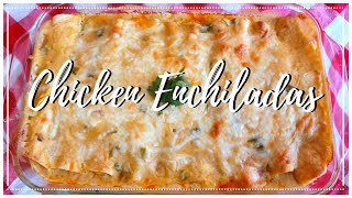 Lets make CHICKEN ENCHILADAS [upl. by Donnamarie]