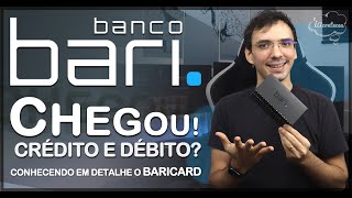 Chegou o CARTÃO 💳 do BANCO BARI Crédito ou Débito Vale a pena Ponto Livelo Elo Flex e MAIS [upl. by Barbur]