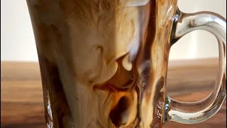 THE BEST ICED COFFEE WITH HOMEMADE SYRUP [upl. by Tremaine]