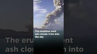 Volcano Erupts In Indonesia Spews Ash 3 Km Into Sky [upl. by Fagan283]