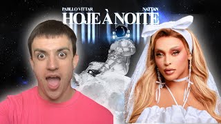 Pabllo Vittar Nattan  Hoje À Noite  REACTION [upl. by Hsitirb]