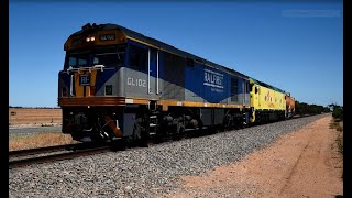 Aurizon 1411S RailFirst GL102 G535 Mallala South Australia 20 November 2024 [upl. by Consolata]