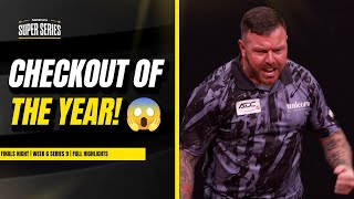 CRAZIEST DARTS CHECKOUT EVER 🤯  Darts Highlights  Finals Night [upl. by Mages]