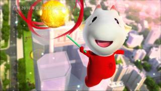 2010 Asian Games Mascot Animation3D Cartoon Animationflv [upl. by Idden]