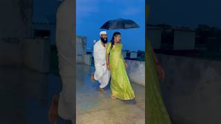 Chatri Na Khol Barsat Mein 💃🏻☔️🕺🏻 raindance coupledance danceshorts youtubeshorts [upl. by Sudnac532]