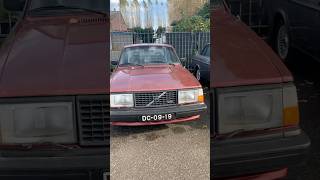 Volvo 240🤩🔥 pls subscribe comment like carspottereuropa [upl. by Ruscher857]