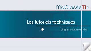 Définir une fonction en Python à laide des conditions If et Else [upl. by Nelleyram399]