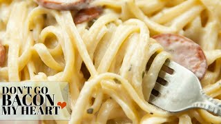 10 Minute Boursin Cheese Pasta [upl. by Zosima]