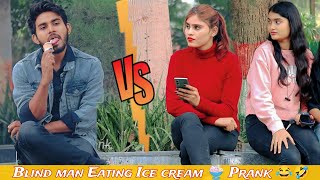 Blind man Eating Ice cream 🍨 Prank 😂🤣  2  DR Prank [upl. by Aksel]