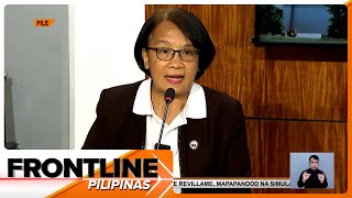 Rep France Castro tatakbong senador sa 2025  Frontline Pilipinas [upl. by Melvin]