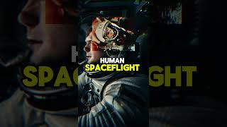 First Human on Space space spaceexploration spacehistory nasa spacex voyager1 apollo11 [upl. by Ahsenev662]