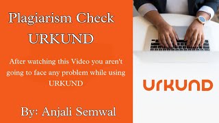 How to use Urkund  Plagiarism Check  PhD Thesis  Masters Dissertation Reports Publications Books [upl. by Enyamrahs]