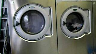 Laundrymat 2010 Wascomat Washer Triple and Maxi Loaders in action  14 [upl. by Hceicjow]