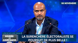 « Soirée de Campagne »  La surenchère électoraliste se poursuit de plus belle [upl. by Ramilahs]