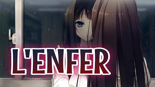 Nightcore  LENFER STROMAE LYRICS PAROLES [upl. by Bernat]