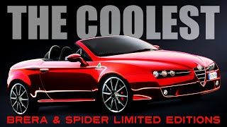 Alfa Romeo Brera amp Spider The Coolest Special Editions [upl. by Harmony]