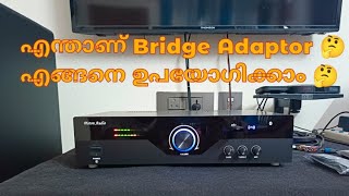 What is bridge adaptor  How to use  Malayalam video [upl. by Tomasina]